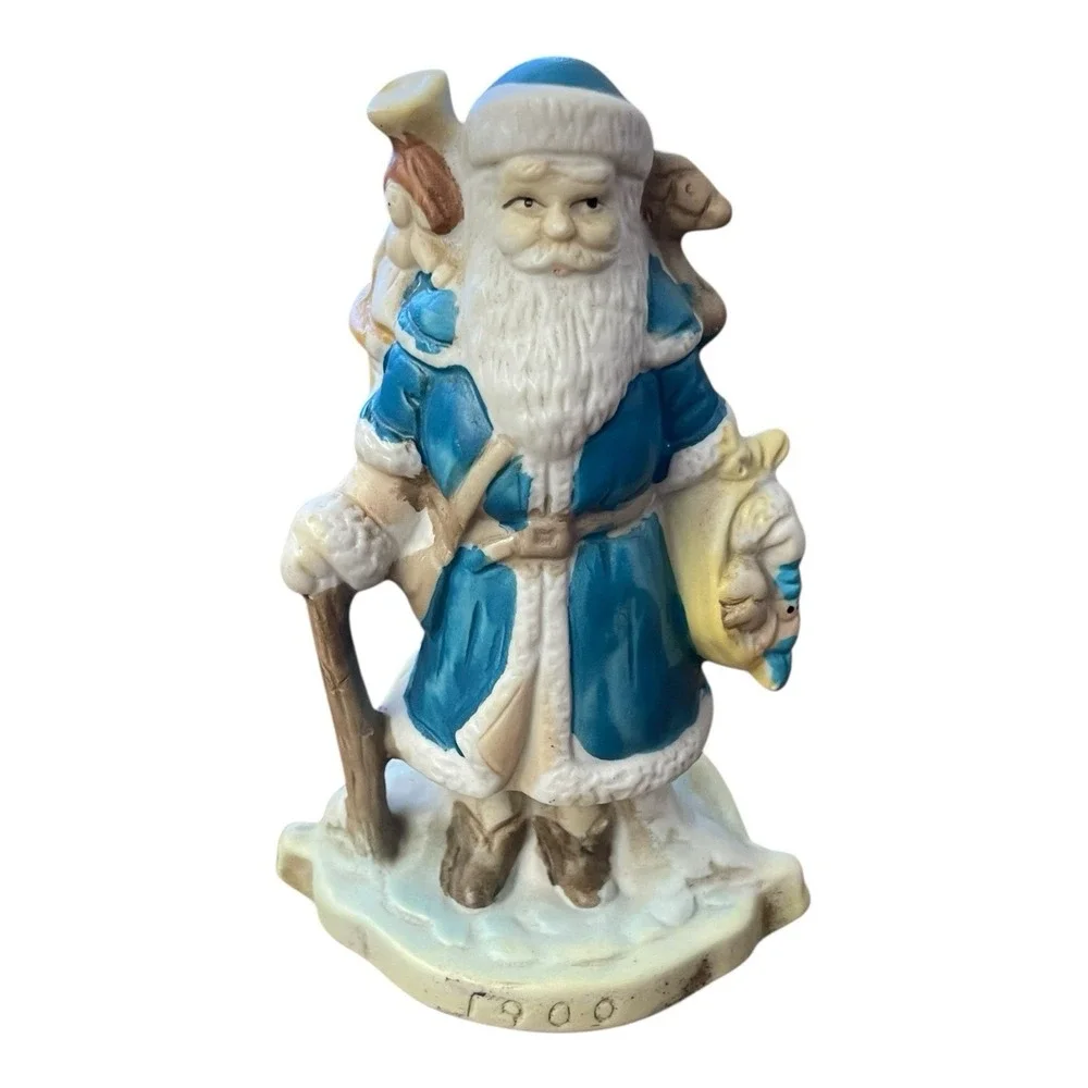 The Victorian Santa 1900‎ Santa Through The Years Porcelain Figure
